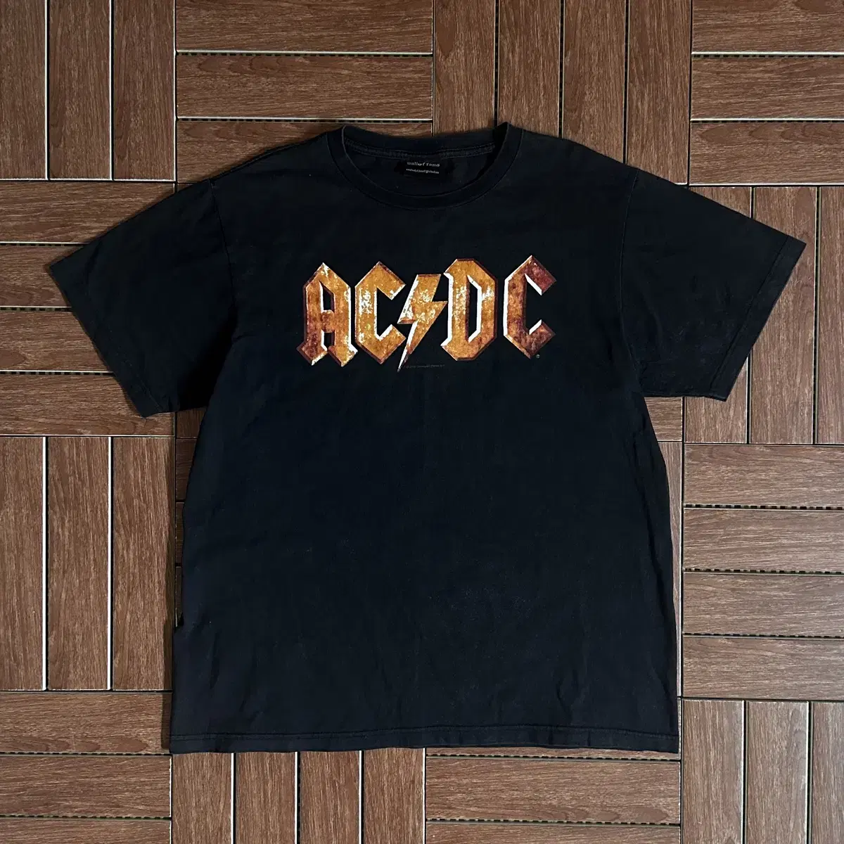 메탈리카 락 아메리카 ACDC 반팔티 블랙 L